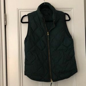 J crew puffy vest